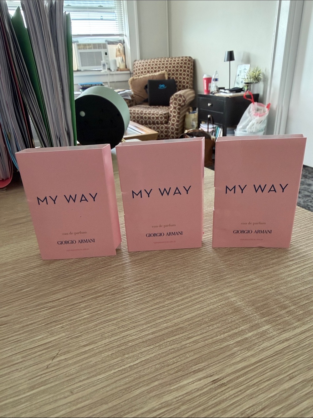 Giorgio Armani My Way samples set of 3